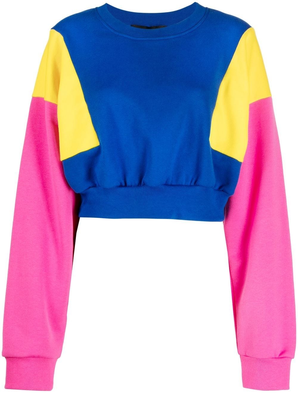 DSQUARED2 colour-block long-sleeve sweatshirt - Blue von DSQUARED2