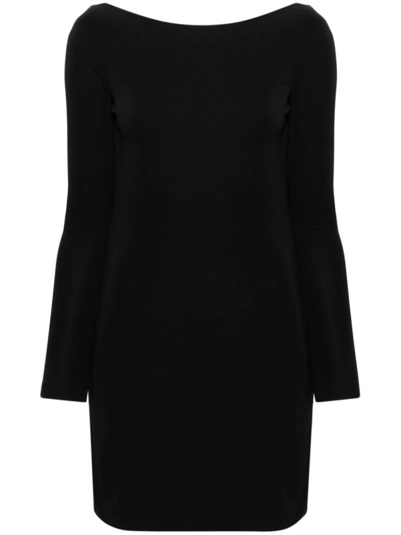 DSQUARED2 cowl-back draped minidress - Black von DSQUARED2