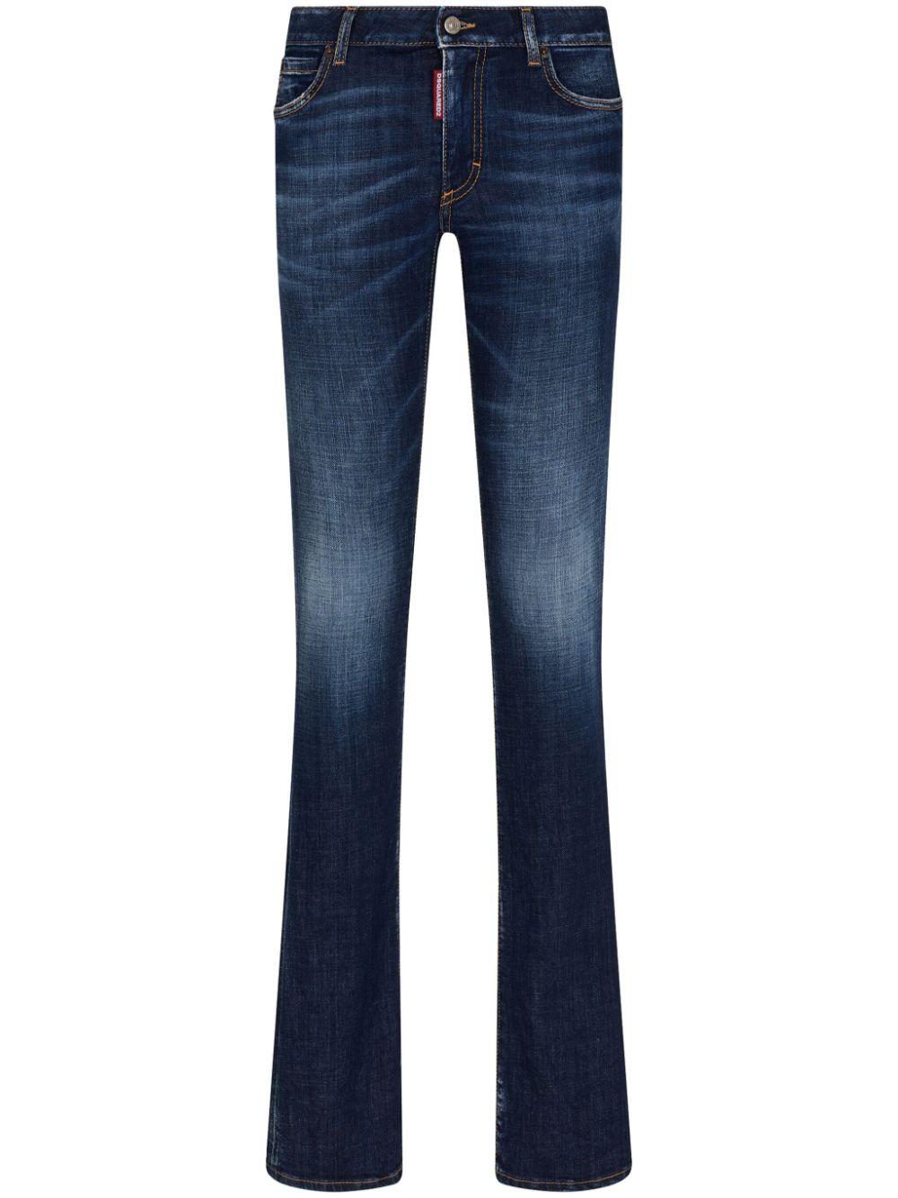 Dsquared2 cut-out skinny jeans - Blue von Dsquared2