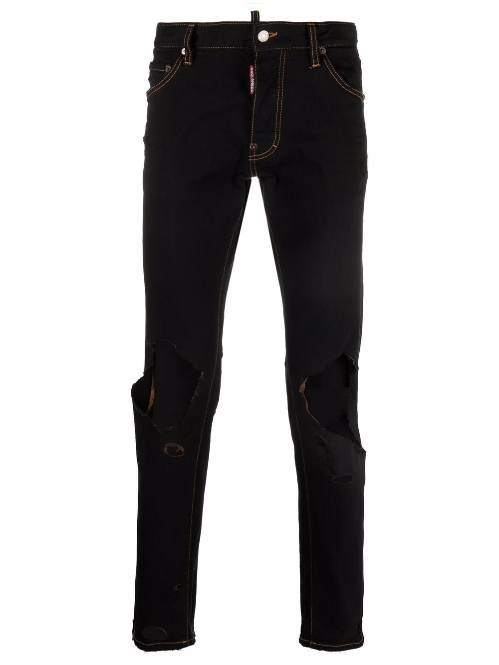 Dsquared2 distressed-effect jeans - Black von Dsquared2