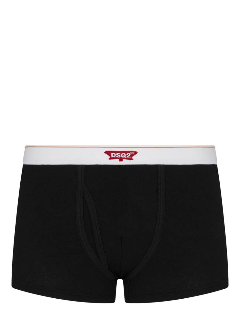 DSQUARED2 elasticated-waist boxers - Black von DSQUARED2