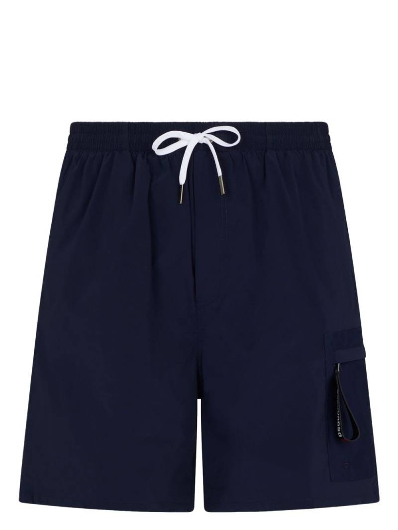 DSQUARED2 elasticated-waist swim shorts - Blue von DSQUARED2