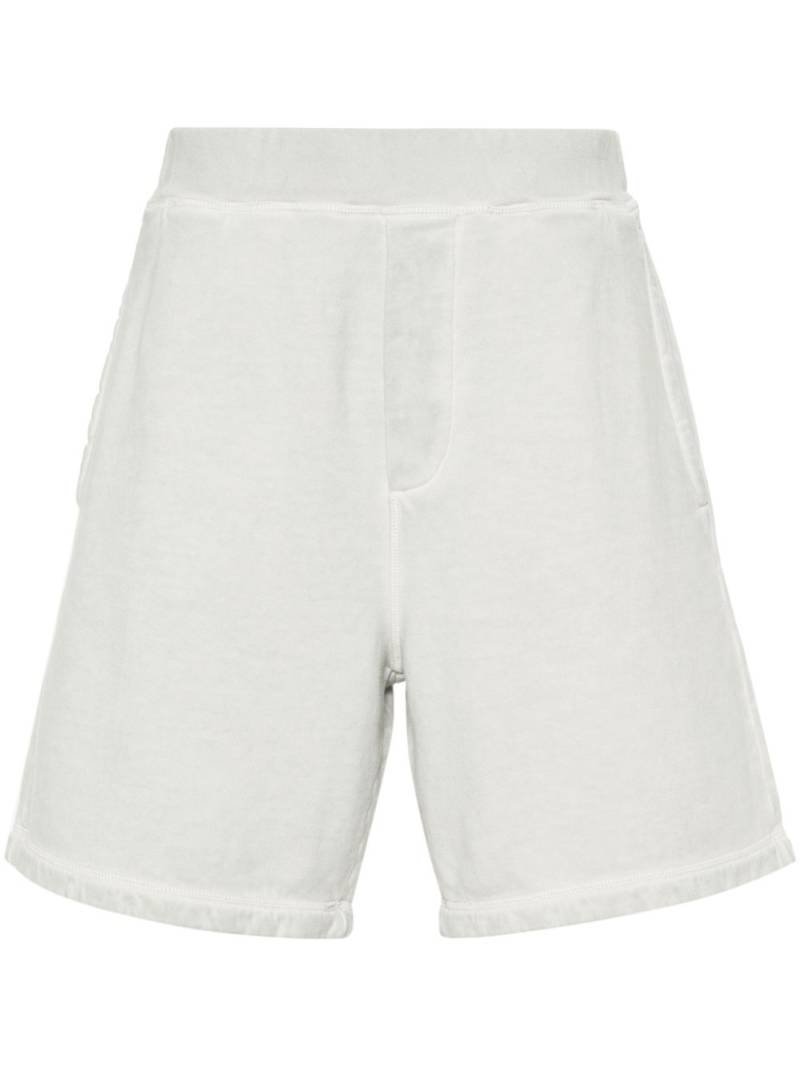 DSQUARED2 faded-effect cotton shorts - Grey von DSQUARED2