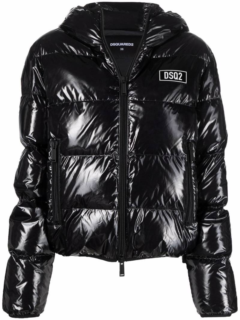 DSQUARED2 feather-down jacket - Black von DSQUARED2