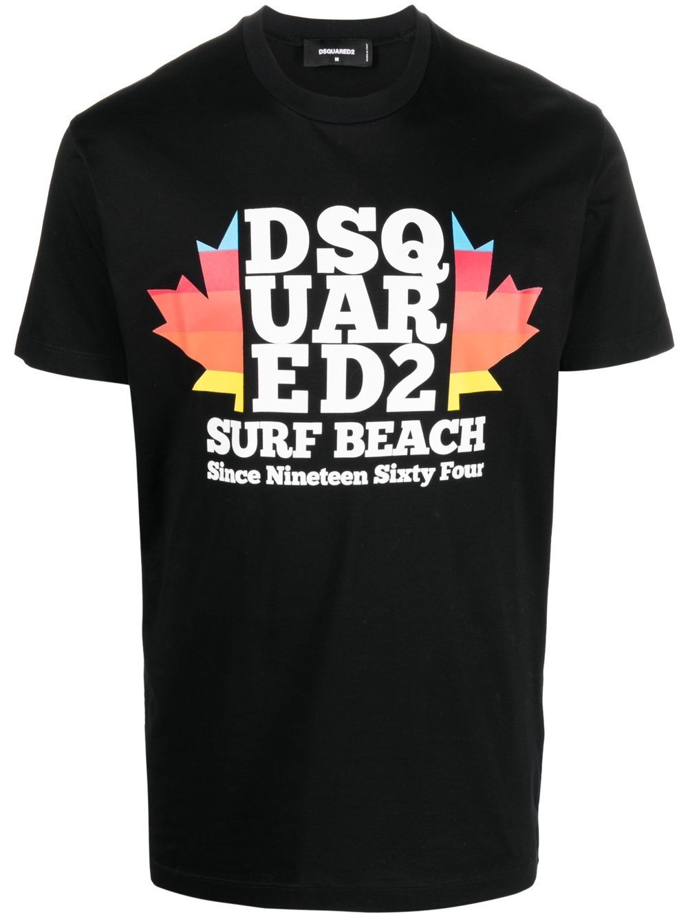 DSQUARED2 graphic-print short-sleeve T-shirt - Black von DSQUARED2