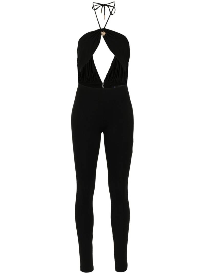 DSQUARED2 heart-detail halterneck jumpsuit - Black von DSQUARED2