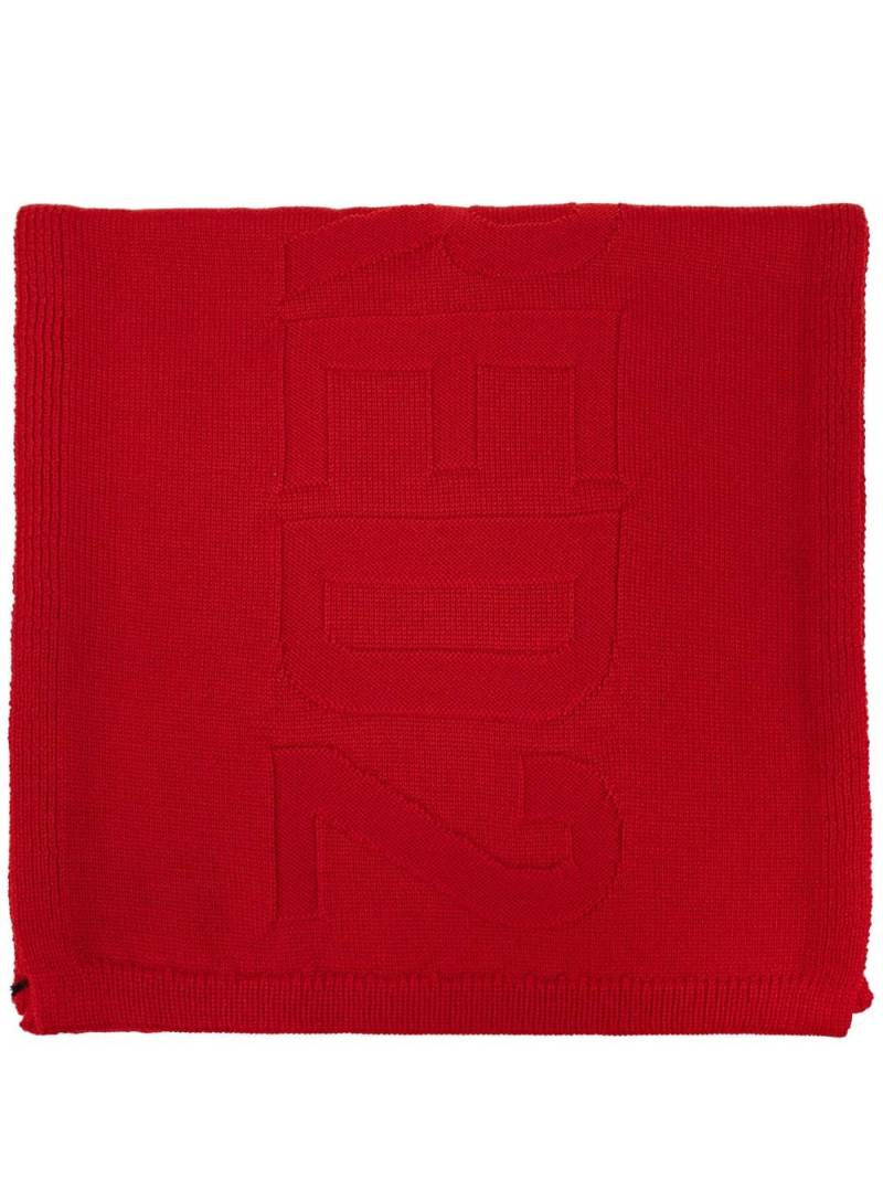 DSQUARED2 intarsia-knit wool scarf von DSQUARED2