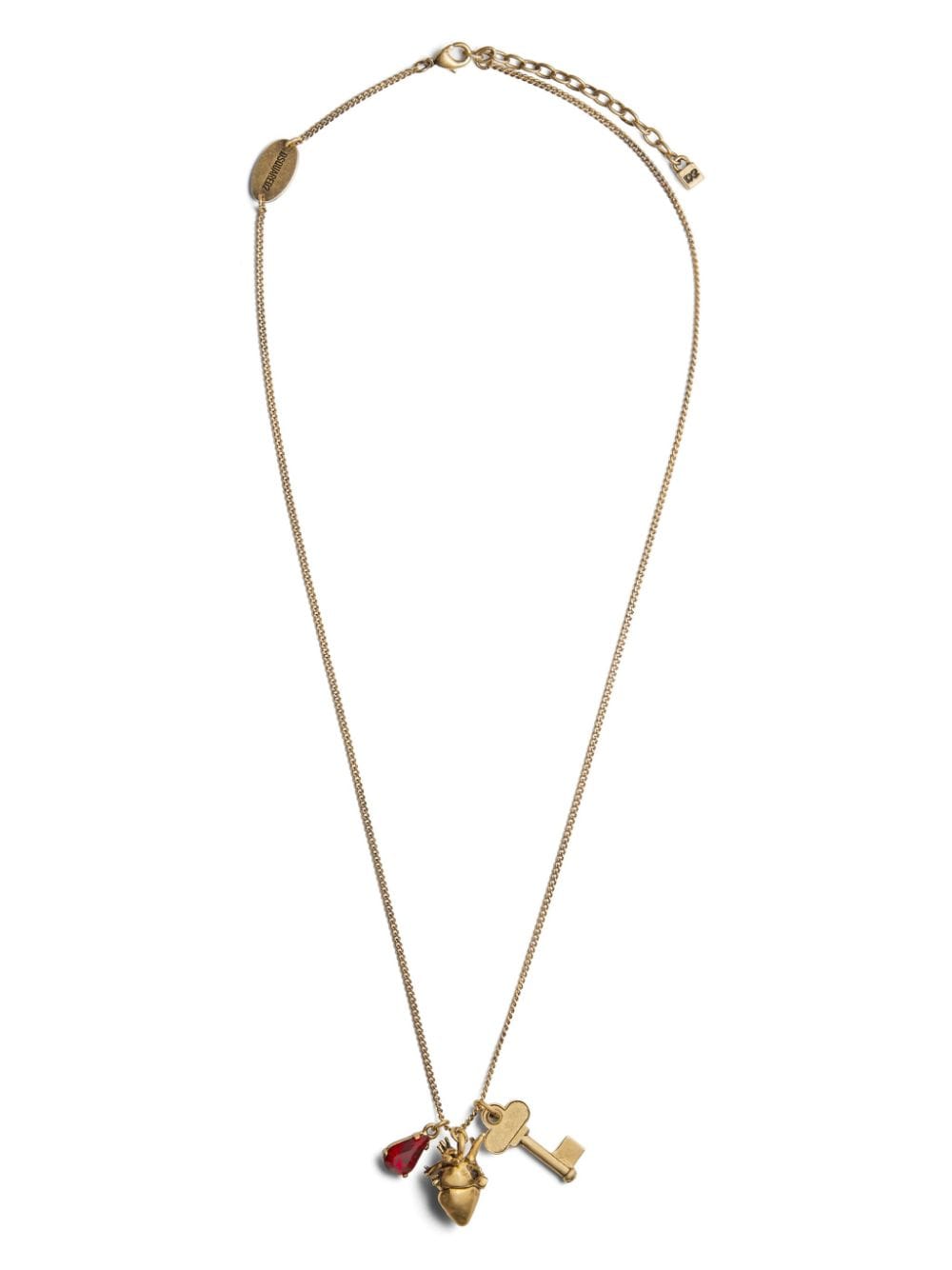 DSQUARED2 key-pendant necklace - Gold von DSQUARED2