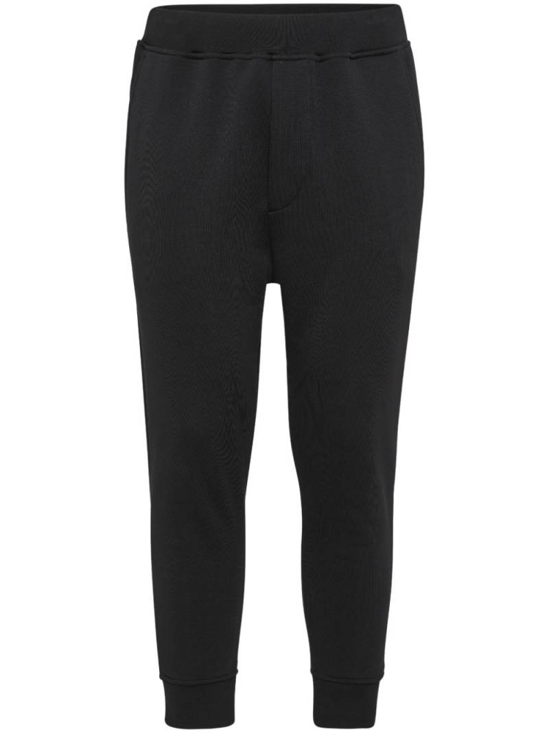 DSQUARED2 logo-appliqué tapered track pants - Black von DSQUARED2