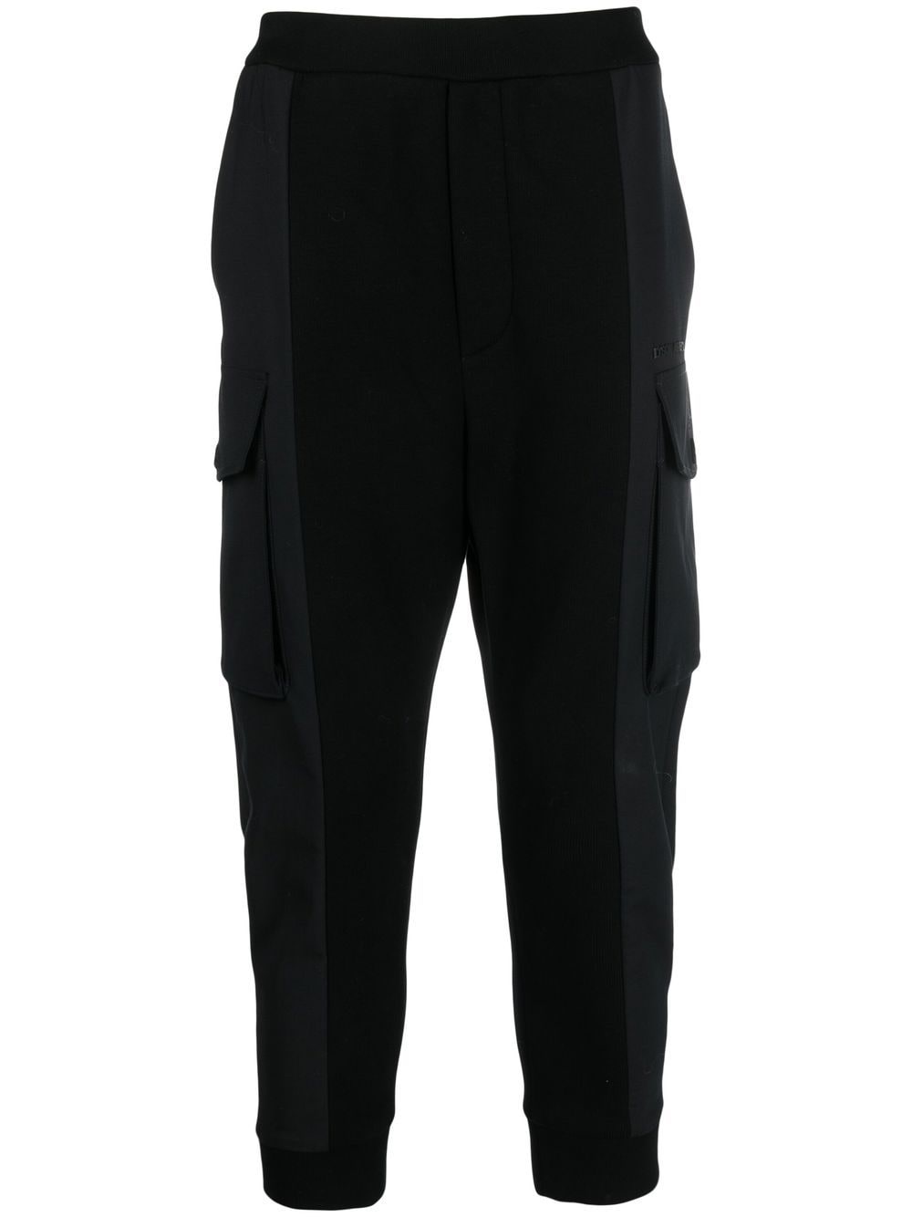 DSQUARED2 logo-embellished cargo track pants - Black von DSQUARED2