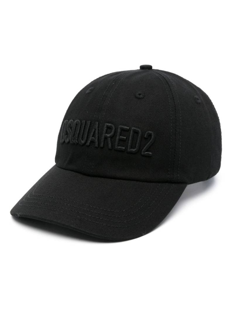 DSQUARED2 logo-embroidered baseball cap - Black von DSQUARED2