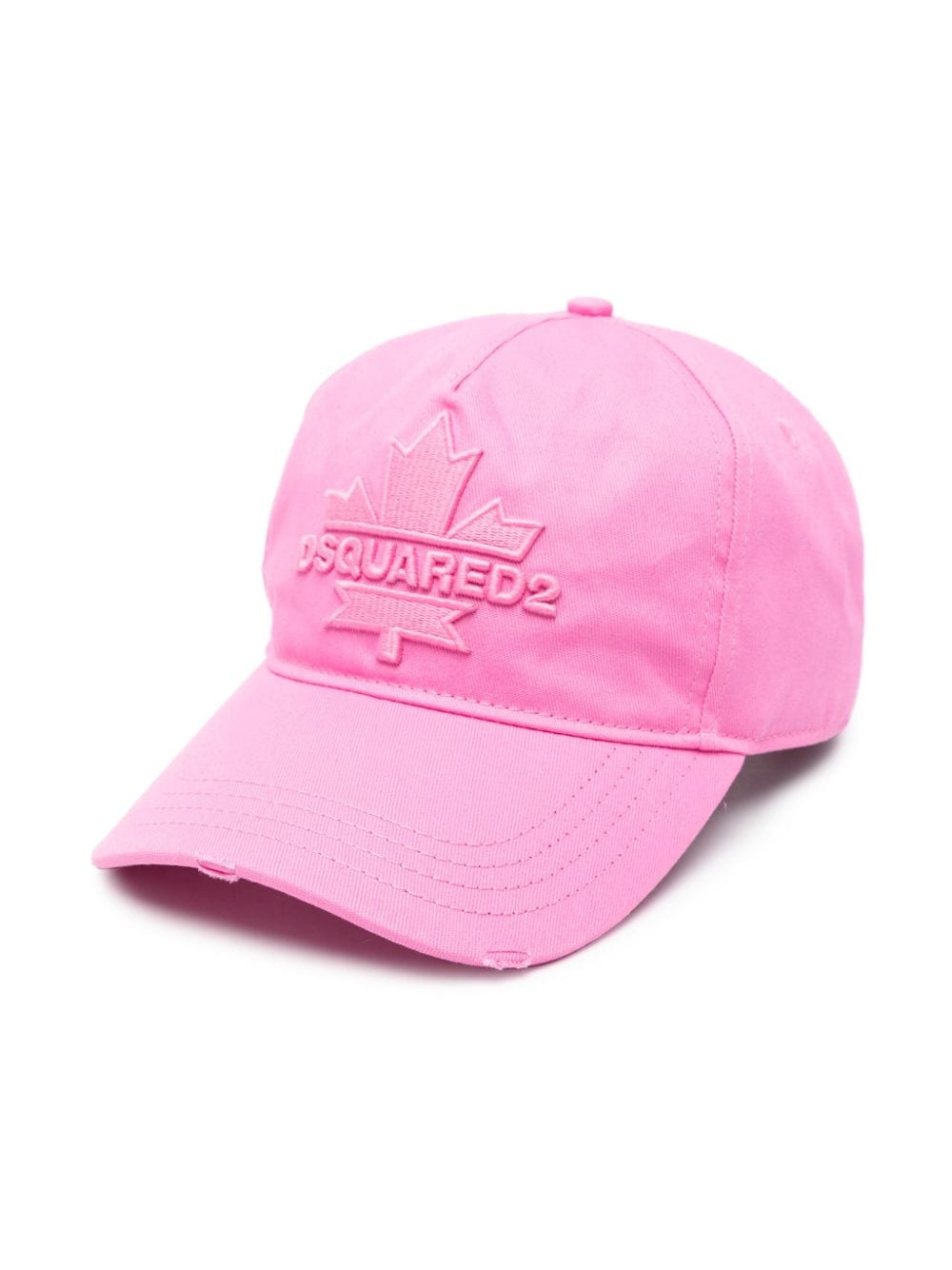 DSQUARED2 logo-embroidered cotton hat - Pink von DSQUARED2
