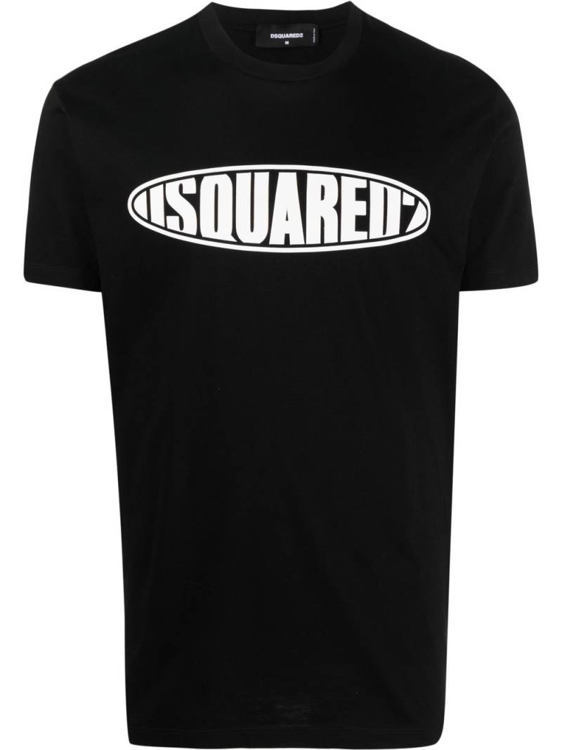 DSQUARED2 logo-print T-shirt - Black von DSQUARED2