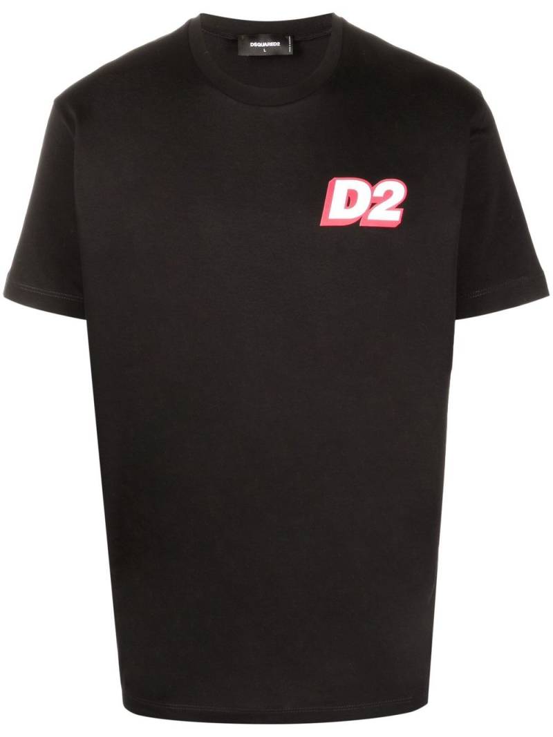 DSQUARED2 logo-print T-shirt - Black von DSQUARED2