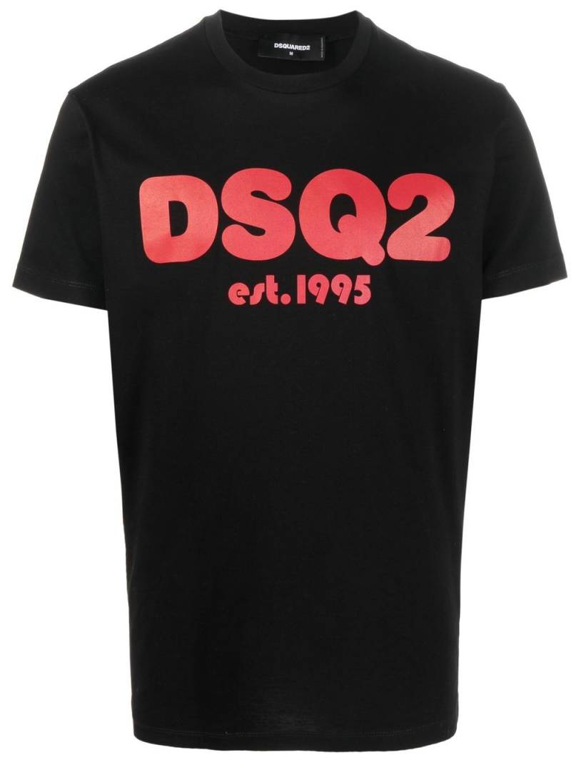 DSQUARED2 logo-print T-shirt - Black von DSQUARED2