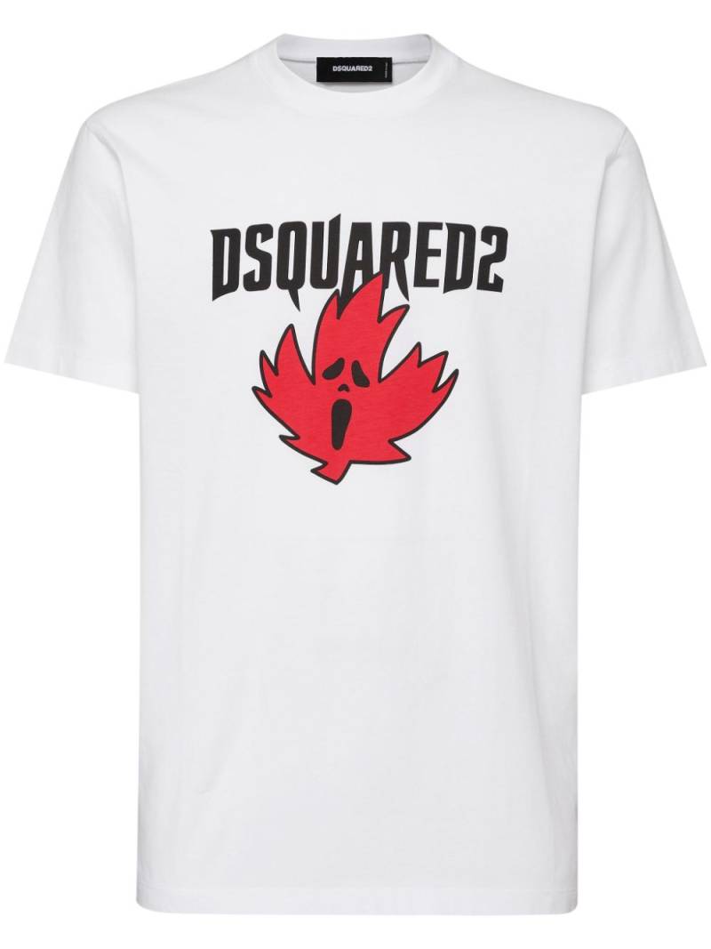 DSQUARED2 logo-print T-shirt - White von DSQUARED2