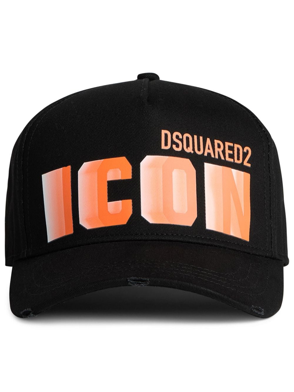 DSQUARED2 logo-print baseball cap - Black von DSQUARED2