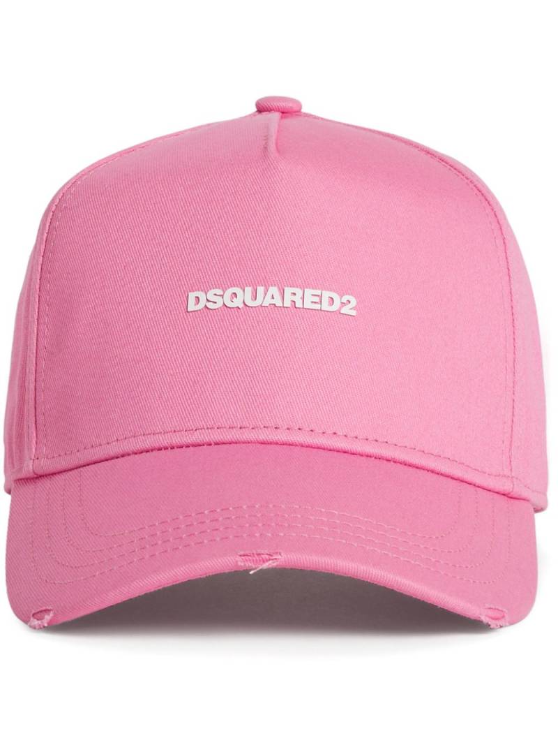 DSQUARED2 logo-print baseball cap - Pink von DSQUARED2