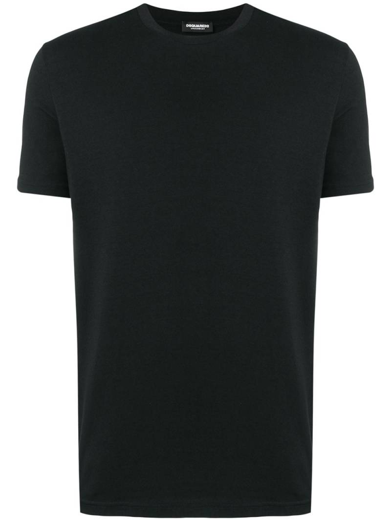 DSQUARED2 logo-print cotton T-shirt - Black von DSQUARED2