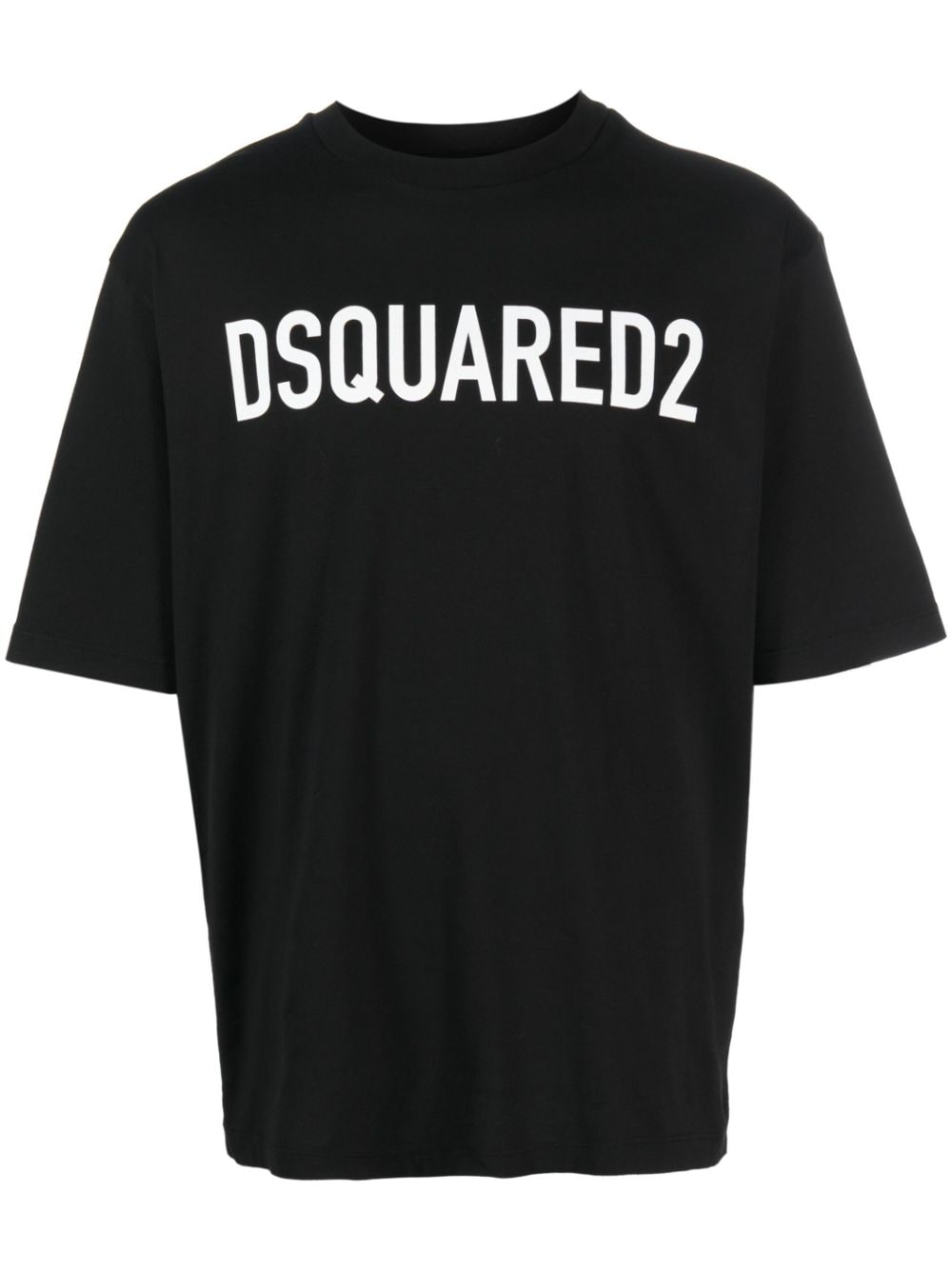 DSQUARED2 logo-print cotton T-shirt - Black von DSQUARED2