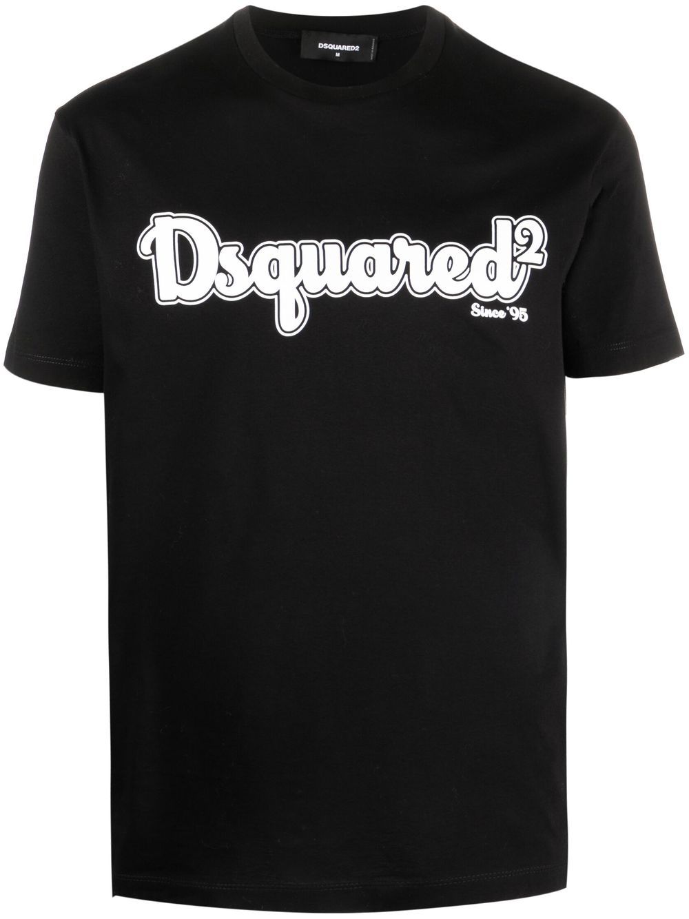 DSQUARED2 logo-print cotton T-shirt - Black von DSQUARED2