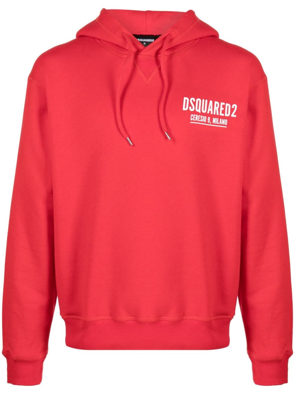 DSQUARED2 logo-print cotton hoodie von DSQUARED2