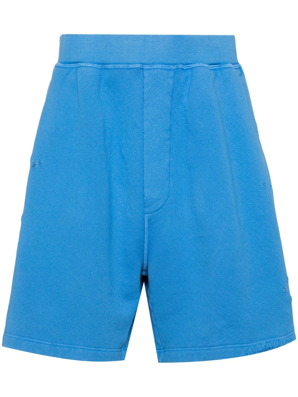 DSQUARED2 logo-print cotton shorts - Blue von DSQUARED2