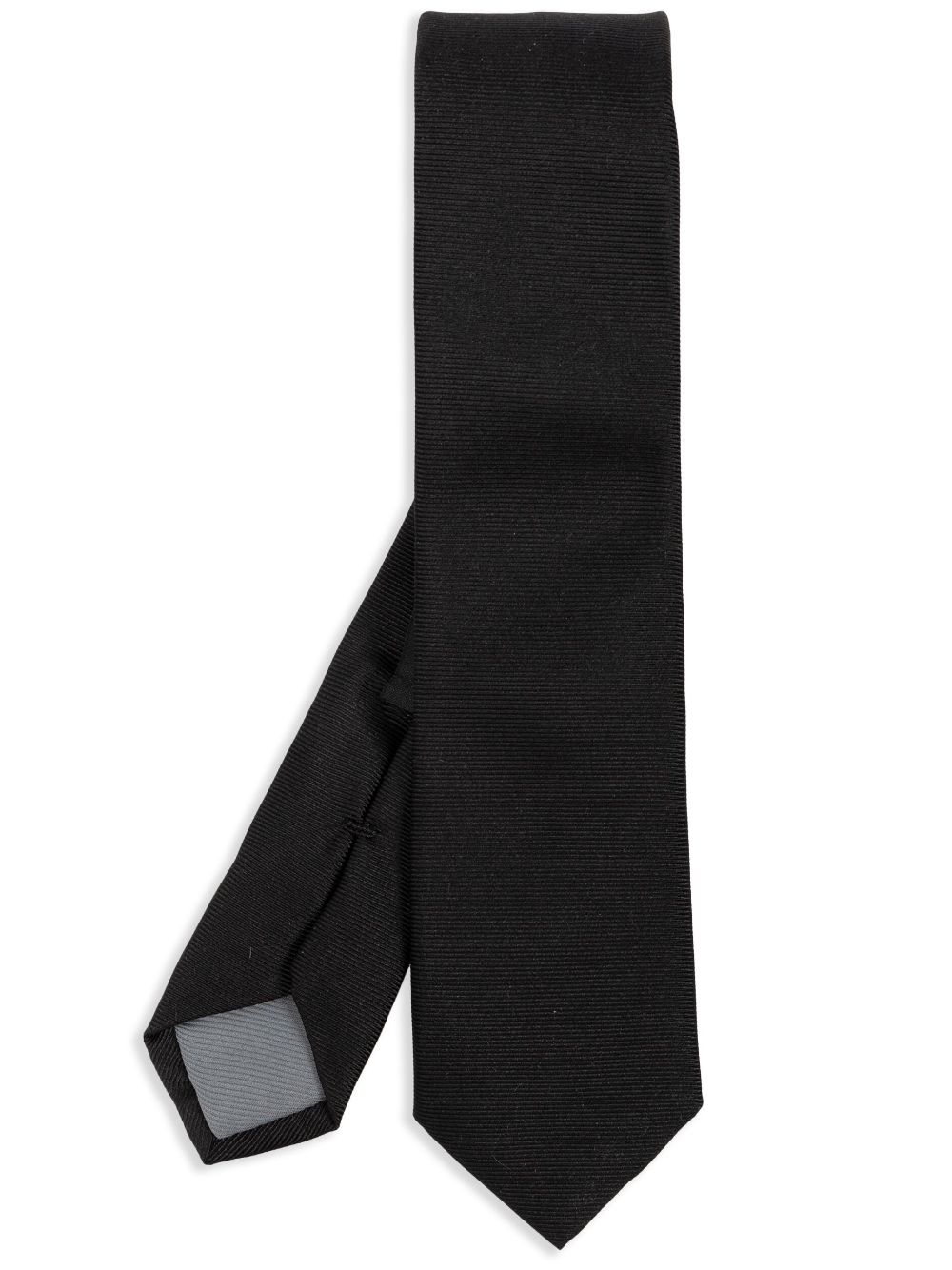 DSQUARED2 logo-print silk tie - Black von DSQUARED2