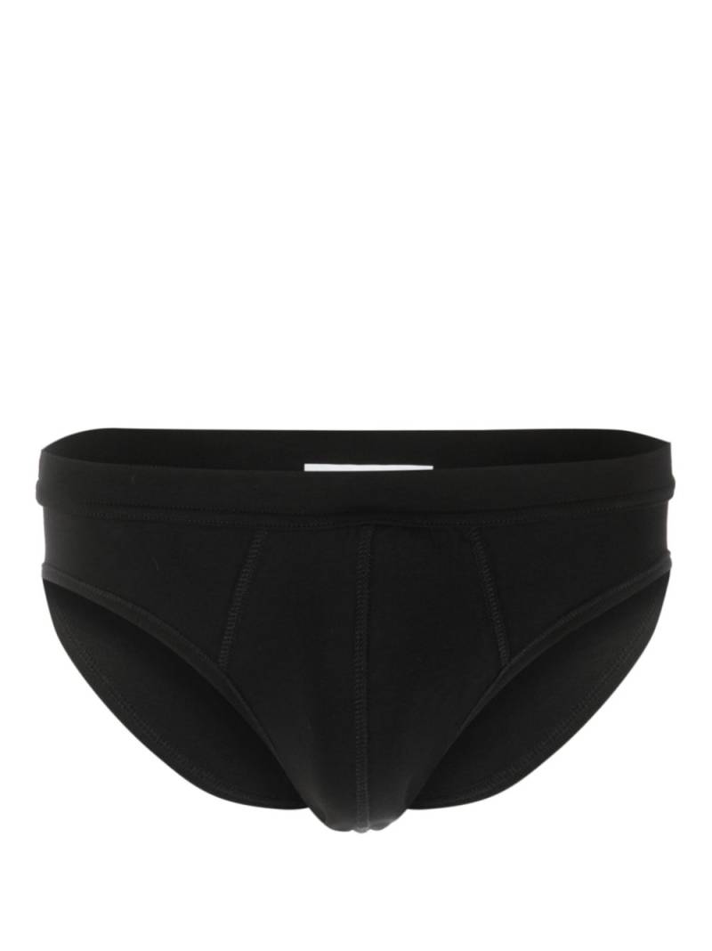 DSQUARED2 logo-print stretch-cotton briefs - Black von DSQUARED2