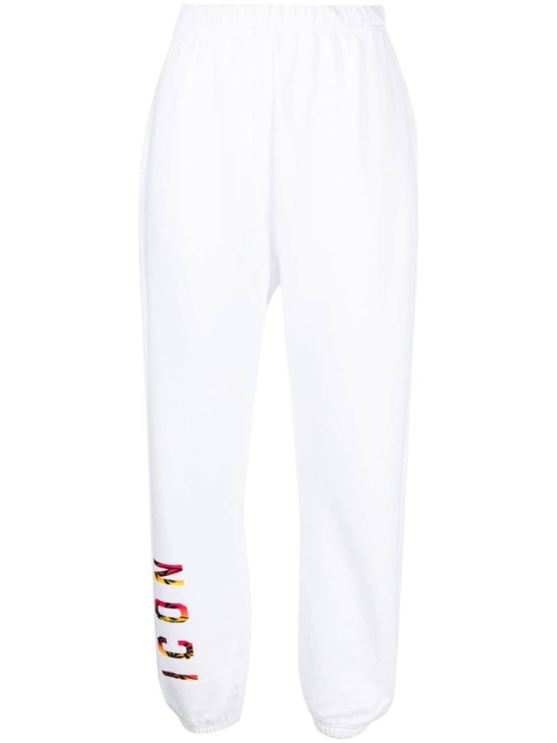 DSQUARED2 logo-print track pants - White von DSQUARED2