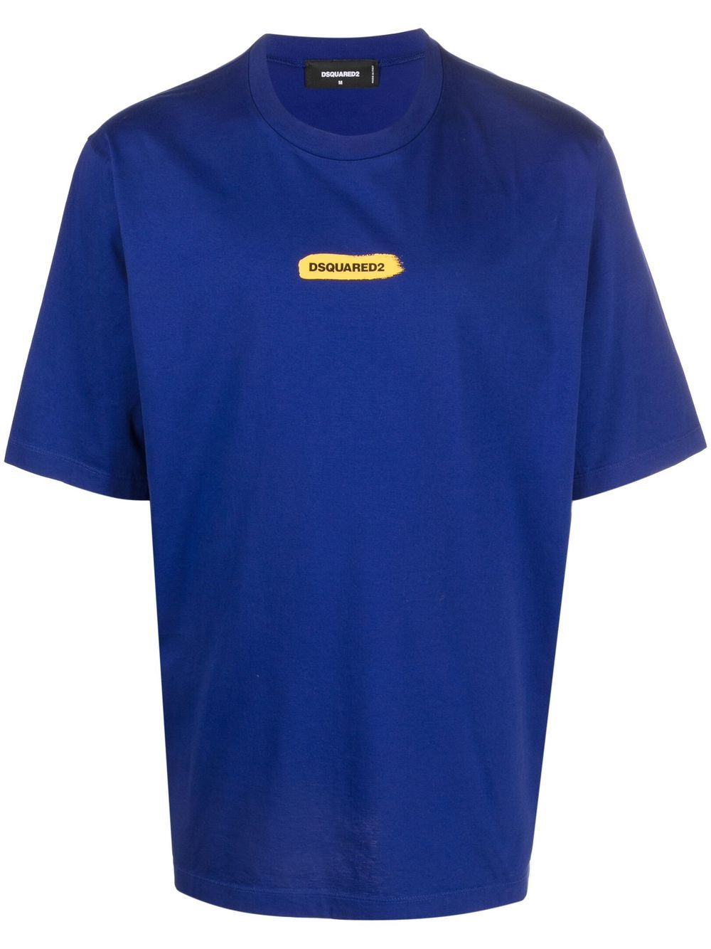 DSQUARED2 logo-stamp cottonT-shirt - Blue von DSQUARED2