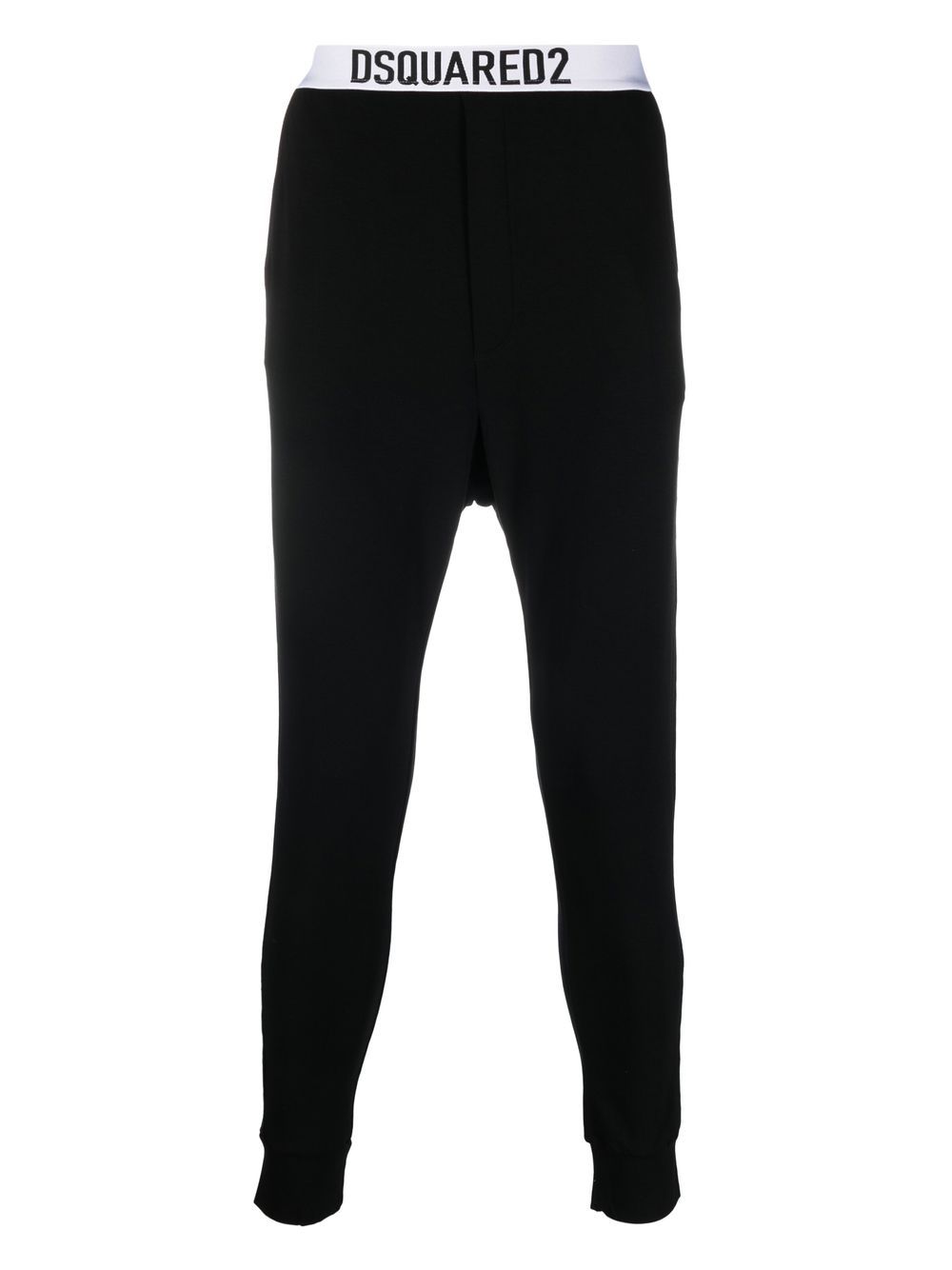 DSQUARED2 logo-waistband sleep leggings - Black von DSQUARED2