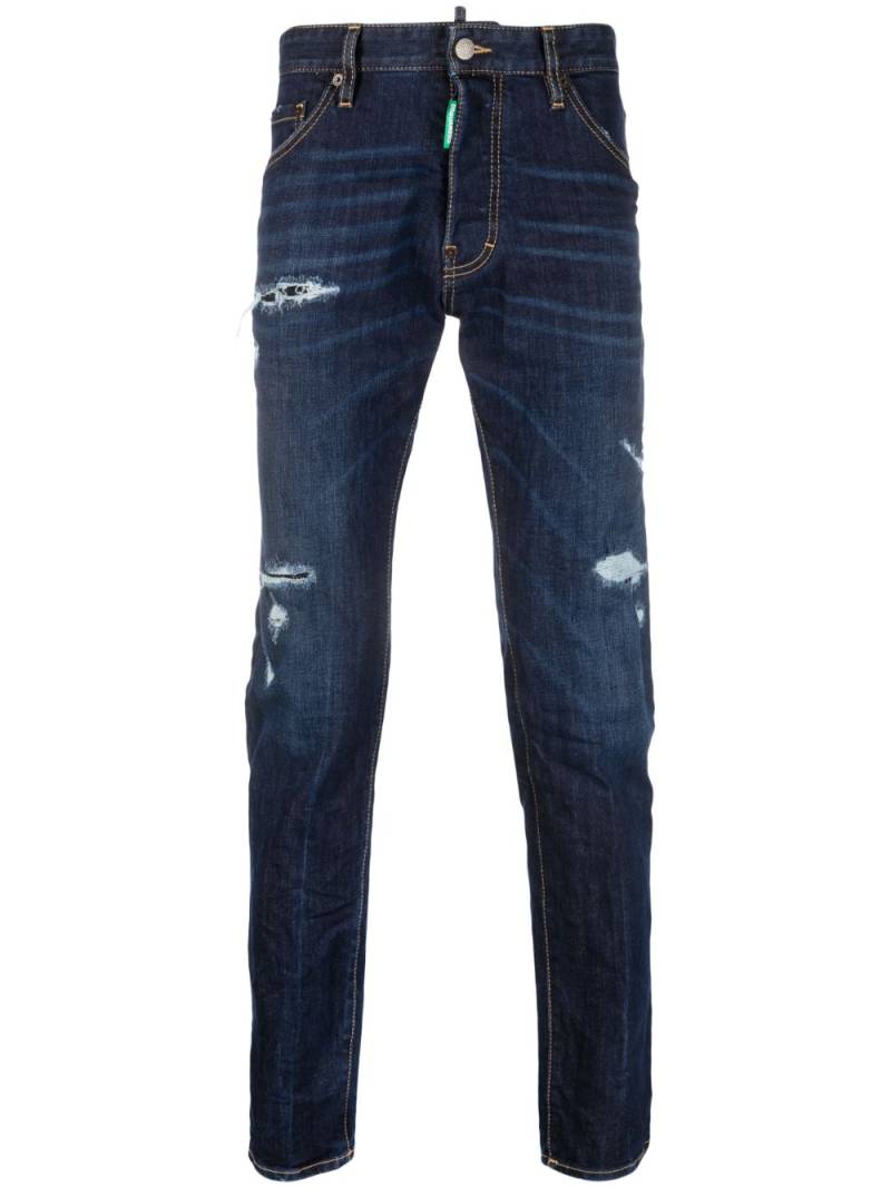 DSQUARED2 low-rise slim-cut jeans - Blue von DSQUARED2