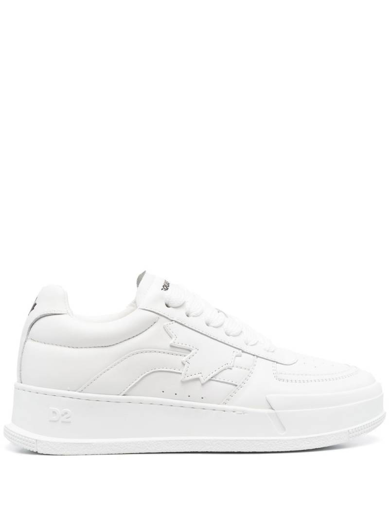 DSQUARED2 low-top lace-up sneakers - White von DSQUARED2