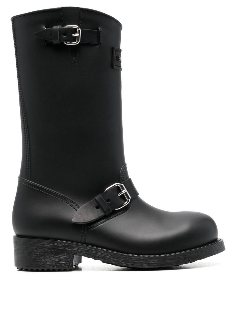 DSQUARED2 mid-calf rain boots - Black von DSQUARED2