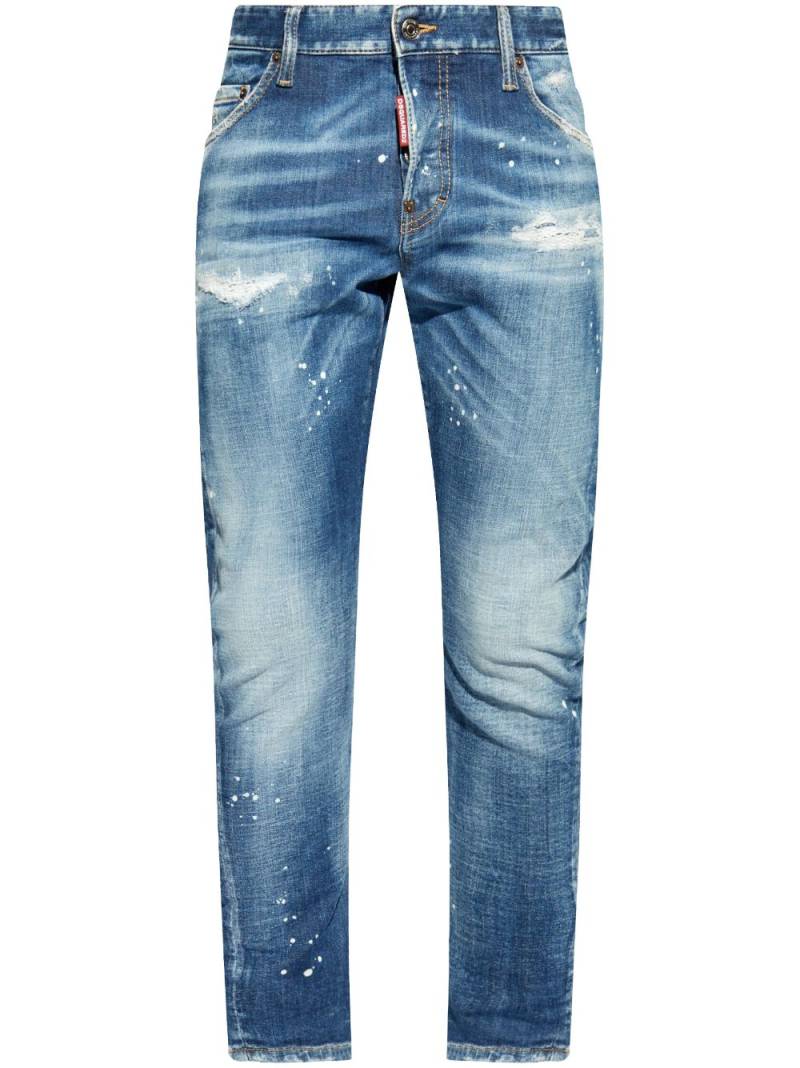 DSQUARED2 mid-rise skinny jeans - Blue von DSQUARED2