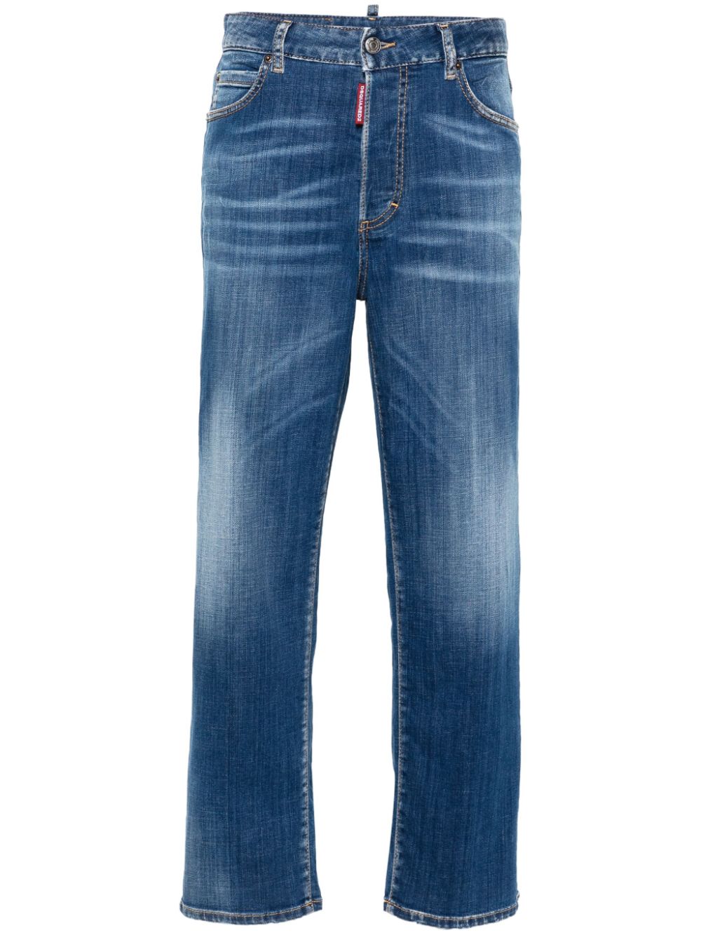 DSQUARED2 mid-rise slim-fit jeans - Blue von DSQUARED2