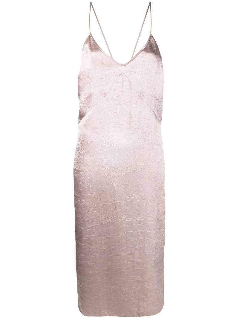 DSQUARED2 satin-finish cami dress - Neutrals von DSQUARED2