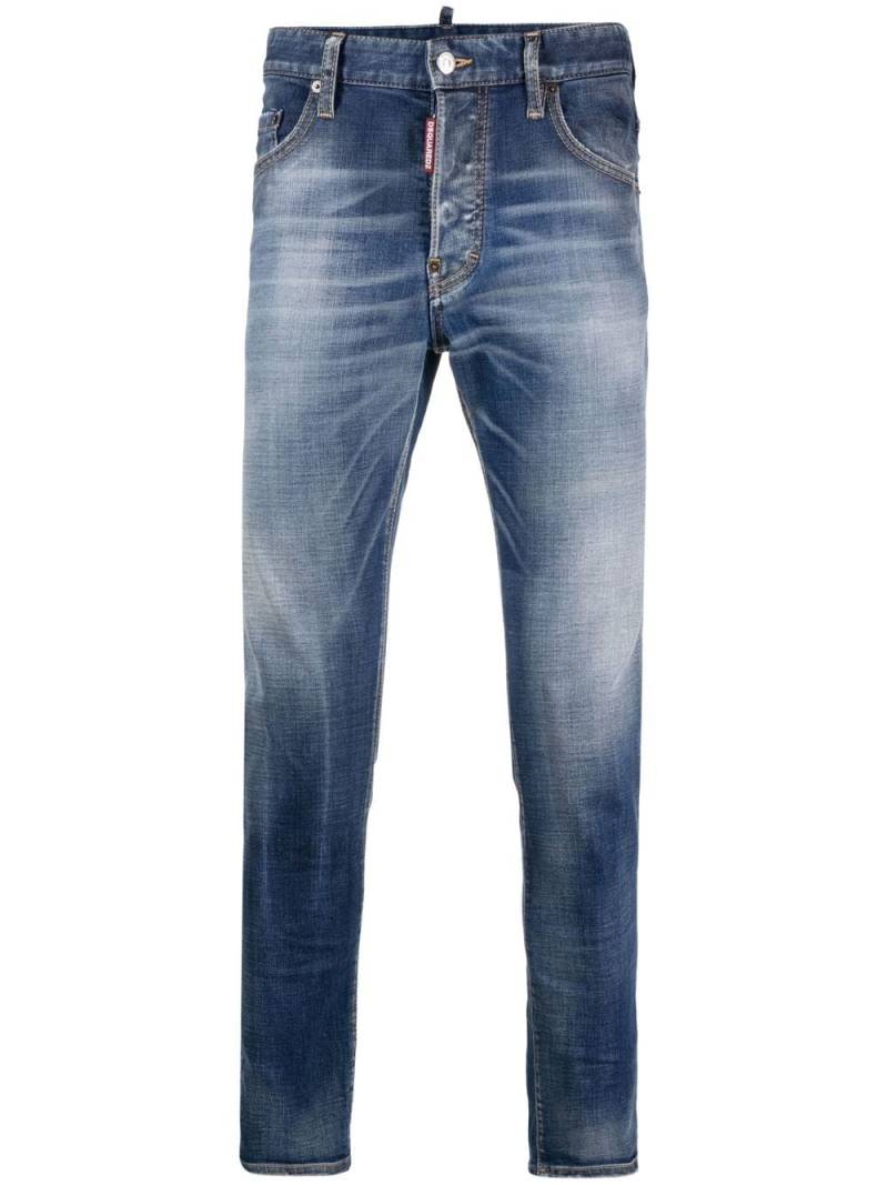 DSQUARED2 slim-cut denim jeans - Blue von DSQUARED2