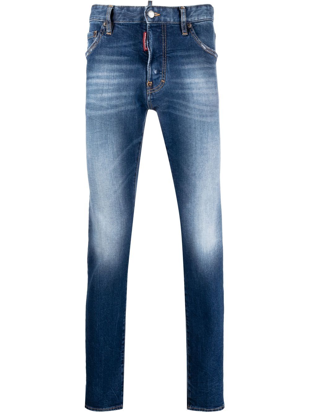 Dsquared2 slim-cut five-pocket jeans - Blue von Dsquared2
