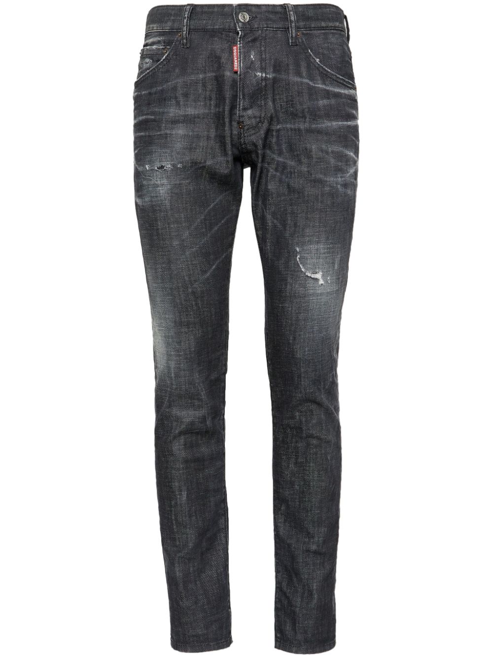 Dsquared2 slim-fit cropped jeans - Black von Dsquared2