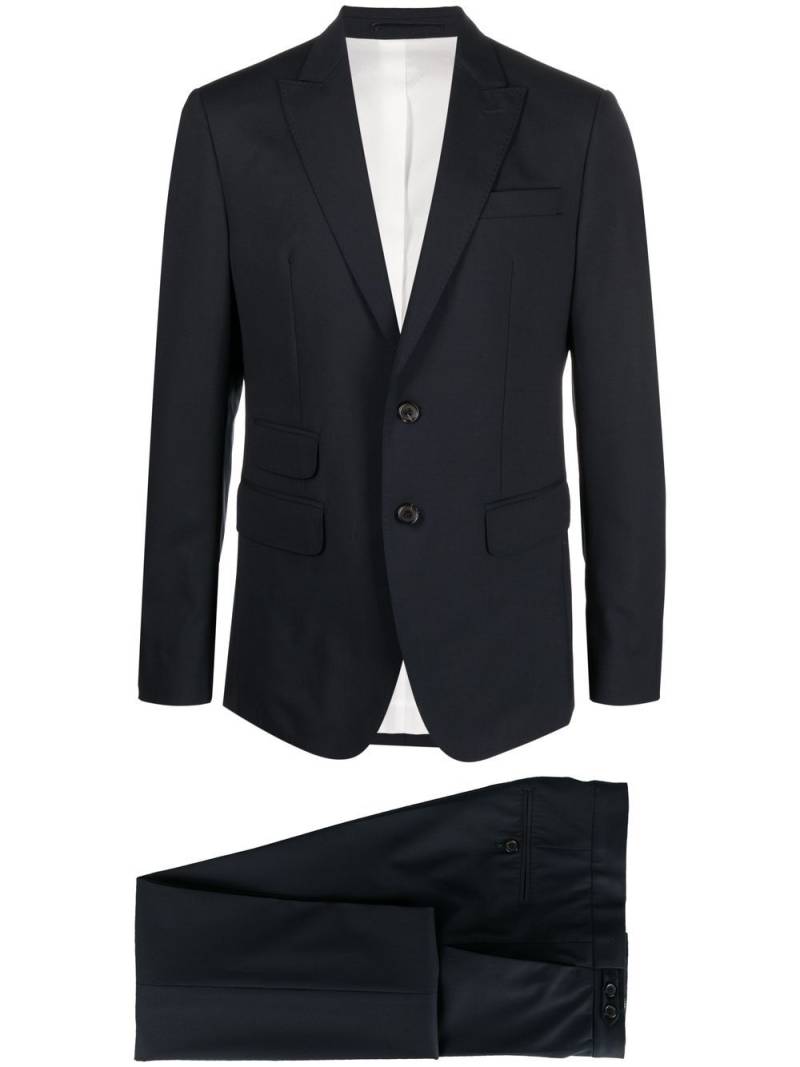 DSQUARED2 slim-fit single-breasted suit - Blue von DSQUARED2