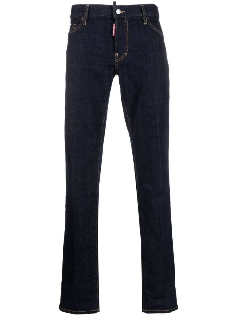 DSQUARED2 straight-leg denim jeans - Blue von DSQUARED2