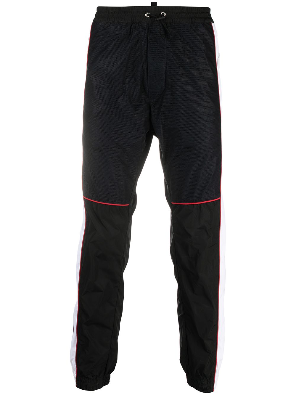 DSQUARED2 straight-leg track pants - Black von DSQUARED2