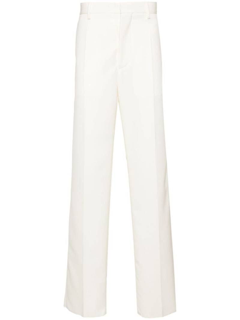 DSQUARED2 straight-leg trousers - White von DSQUARED2