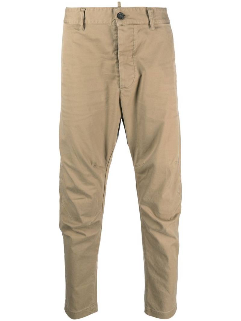 DSQUARED2 tapered-leg trousers - Neutrals von DSQUARED2