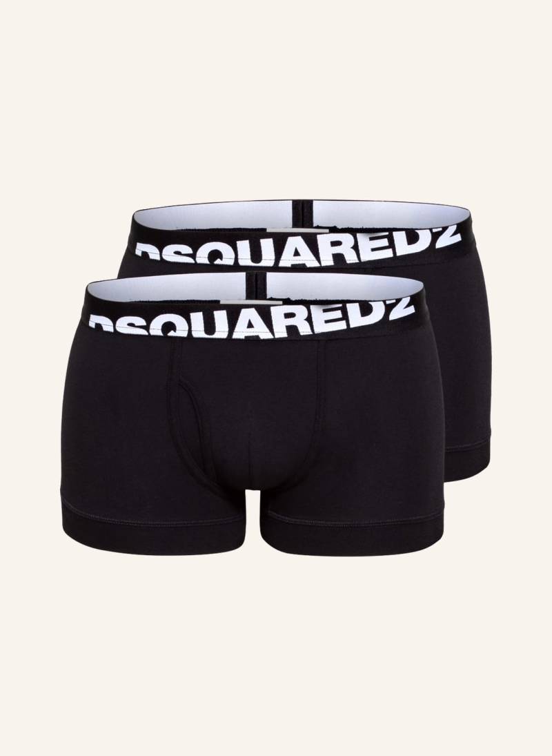 dsquared2 2er-Pack Boxershorts schwarz von Dsquared2