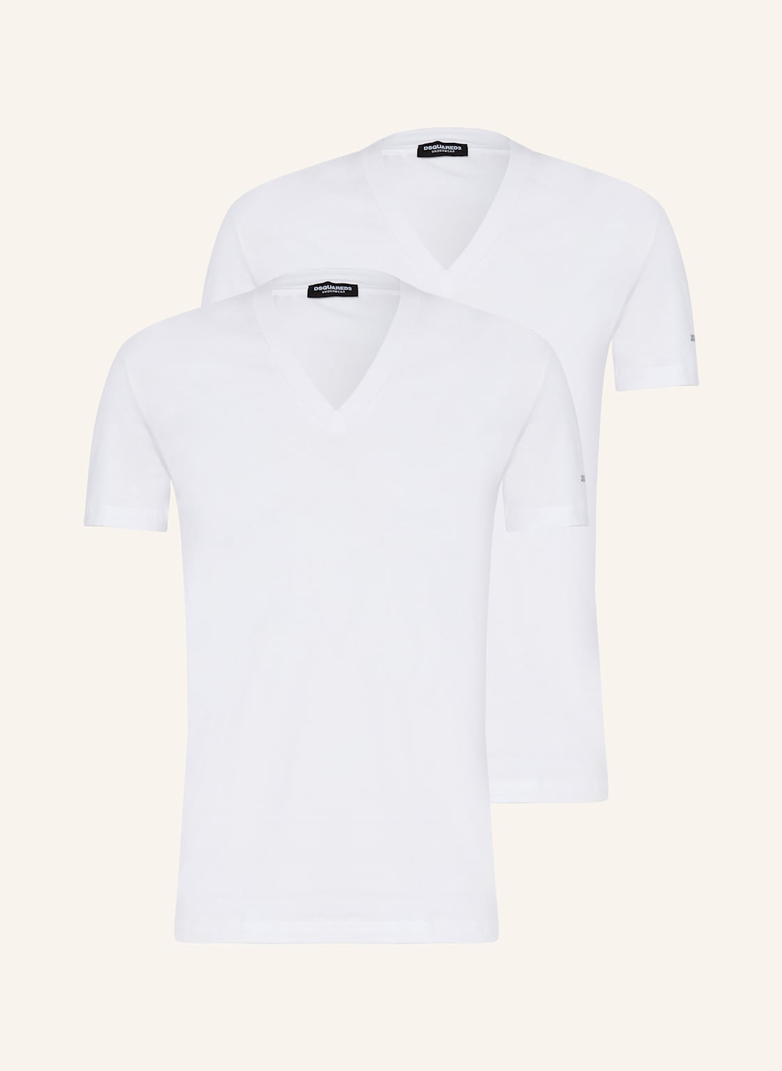 dsquared2 2er-Pack T-Shirts weiss dsquared2 2er-Pack T-Shirts weiss von Dsquared2