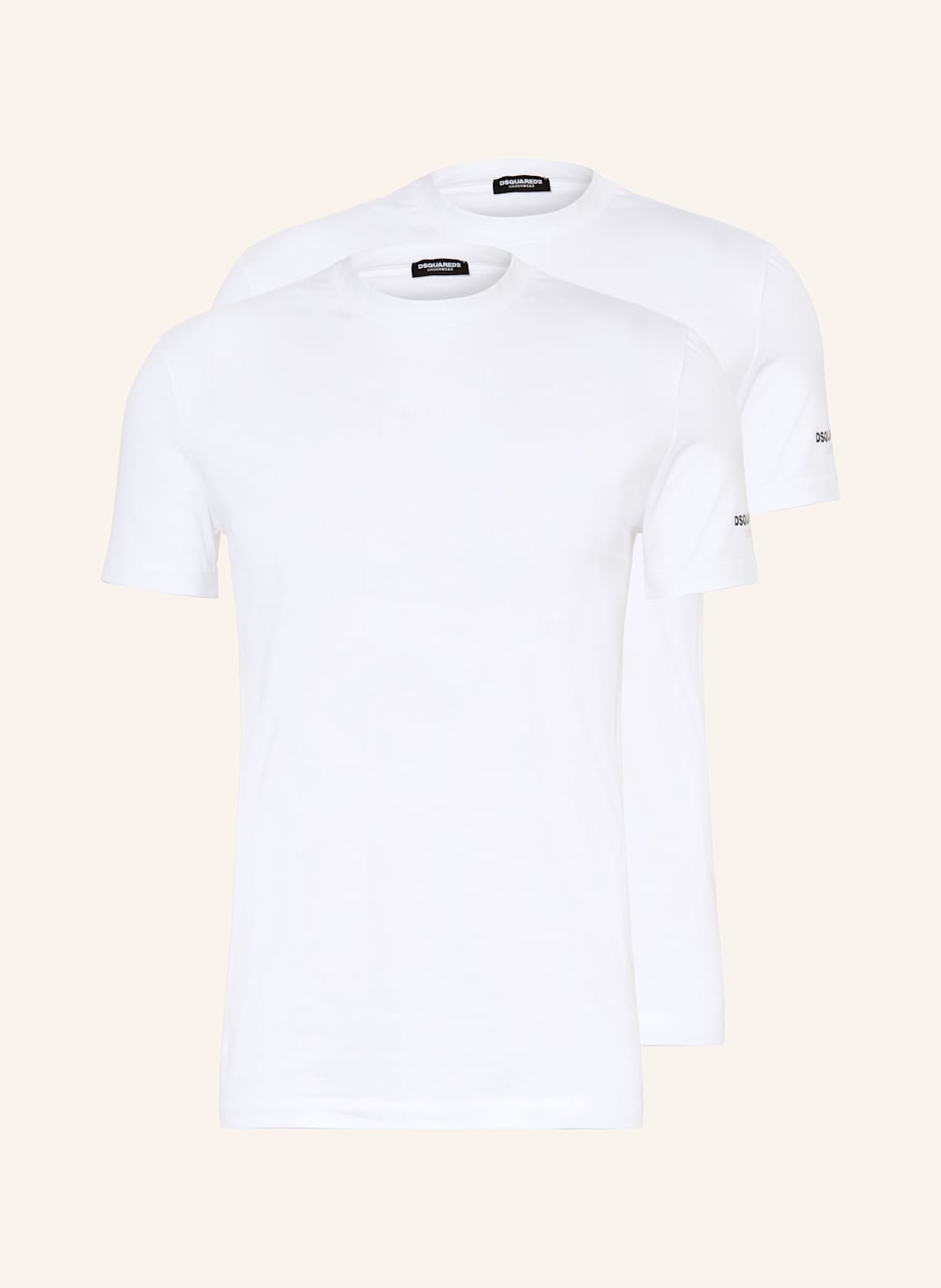 dsquared2 2er-Pack T-Shirts weiss dsquared2 2er-Pack T-Shirts weiss von Dsquared2