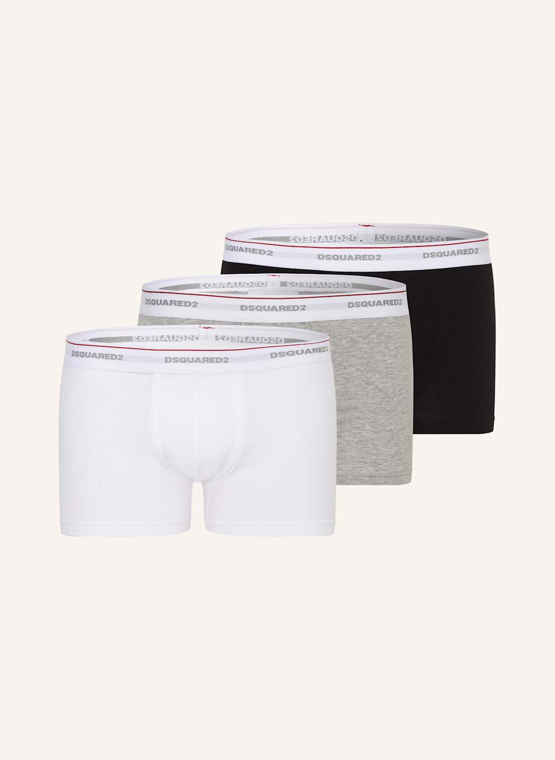 dsquared2 3er-Pack Boxershorts grau dsquared2 3er-Pack Boxershorts grau von Dsquared2